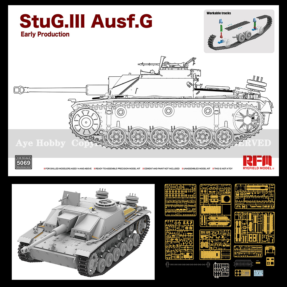 Ryefield , RFM RM-5069 1/35 StuG.III Ausf.G  